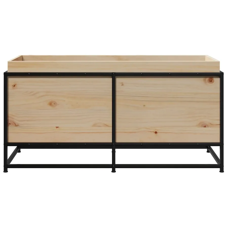 Jardinière 100x40x50 cm bois de pin massif - 5