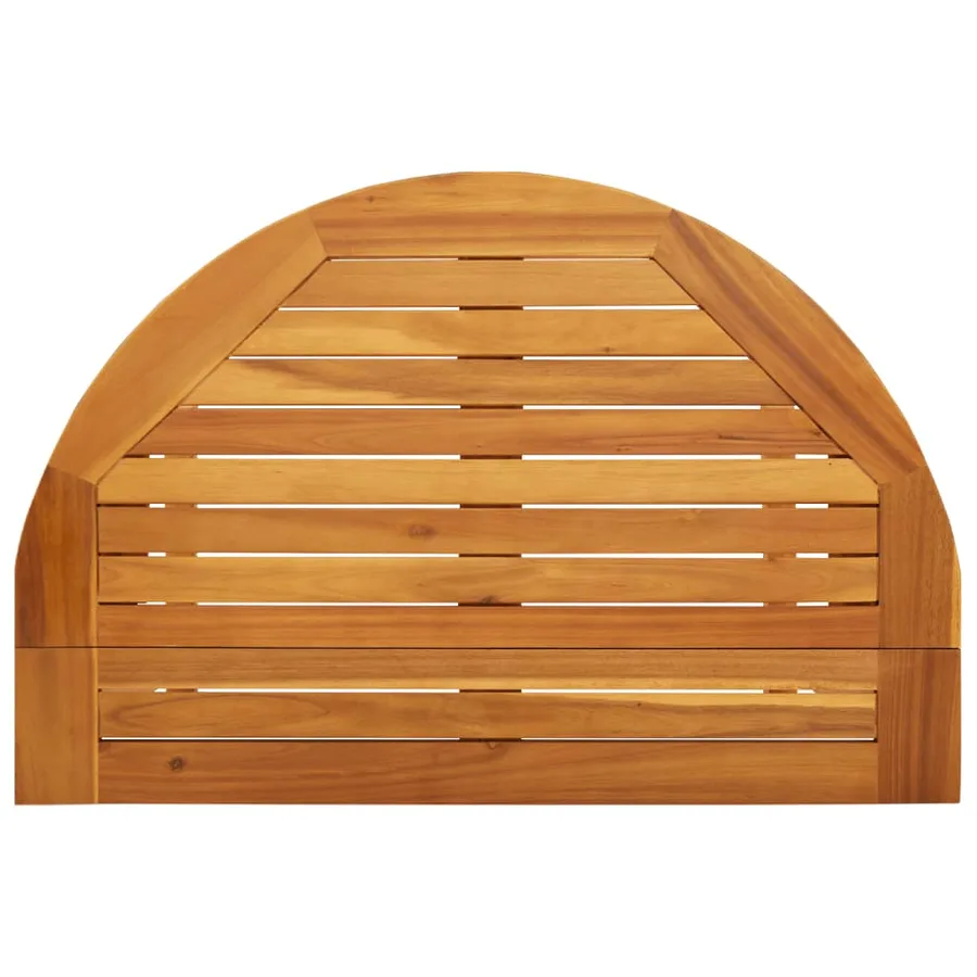 Table pliable de balcon 90x60x72 cm bois d'acacia solide - 8