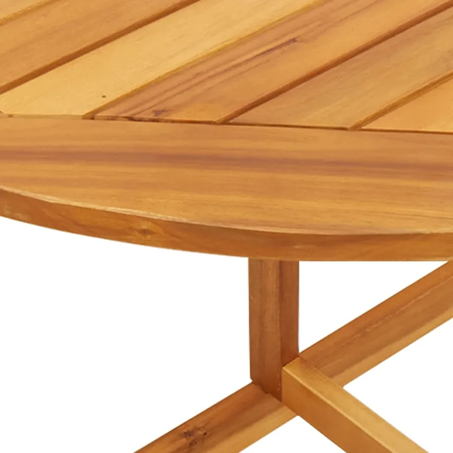 Table pliable de balcon 90x60x72 cm bois d'acacia solide - 9
