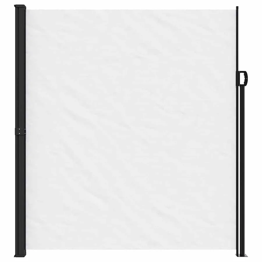 Auvent latéral rétractable blanc 220x600 cm - 3