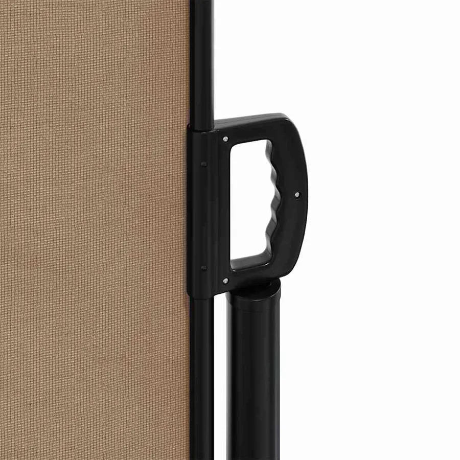 Auvent latéral rétractable taupe 200x500 cm - 8