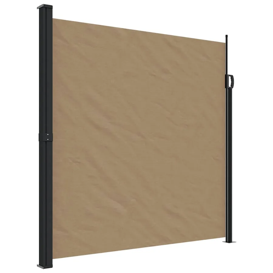 Auvent latéral rétractable taupe 200x300 cm - 2