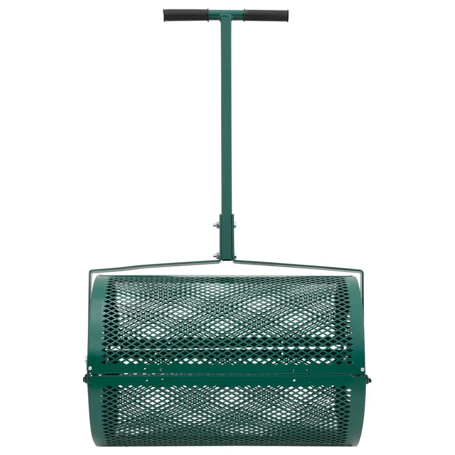 Épandeur de compost 75L vert Ø40x60 cm acier - 2