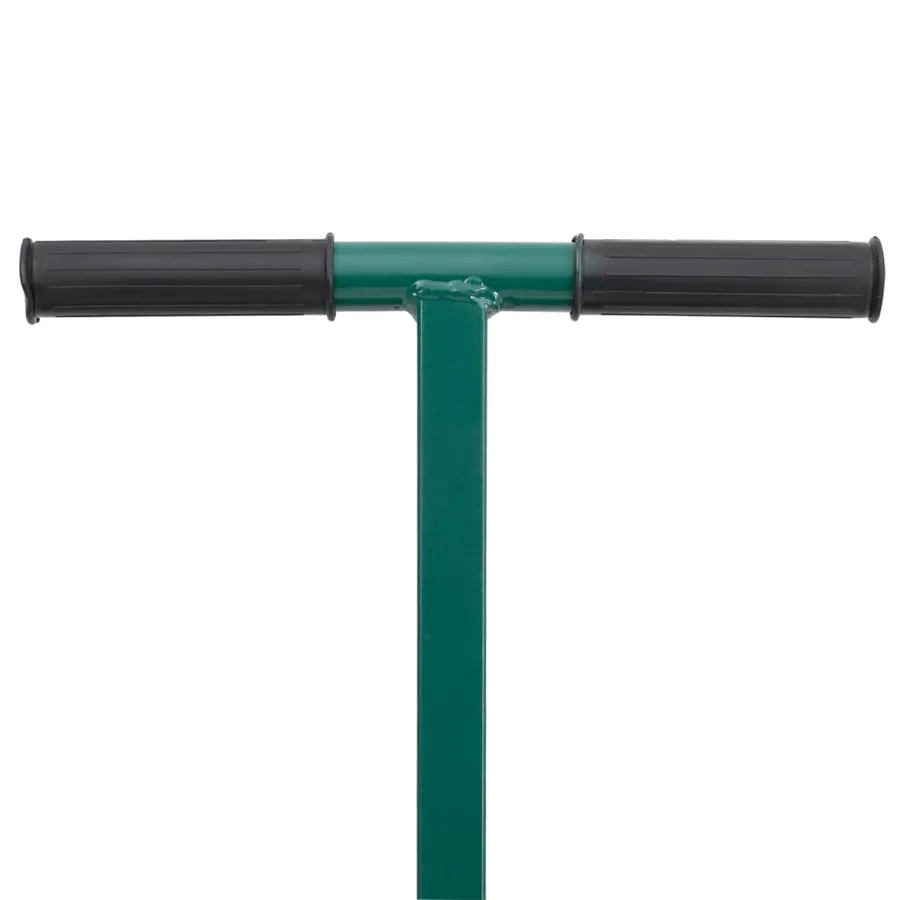 Épandeur de compost 75L vert Ø40x60 cm acier - 5