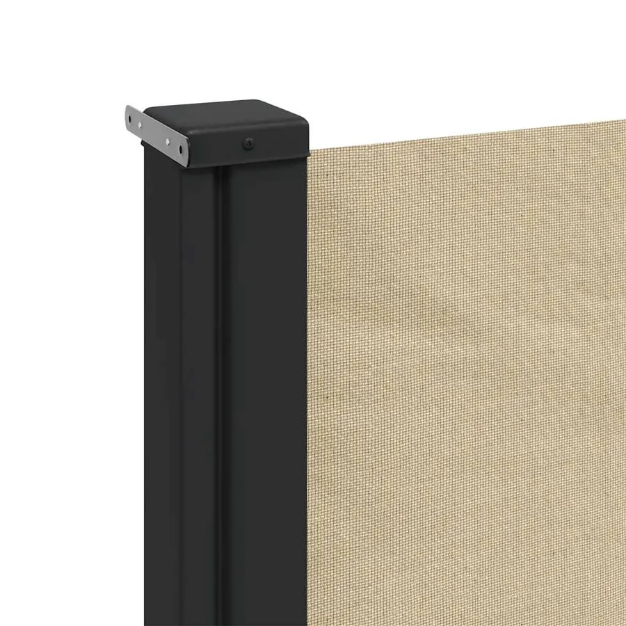 Auvent latéral rétractable beige 140x600 cm - 7