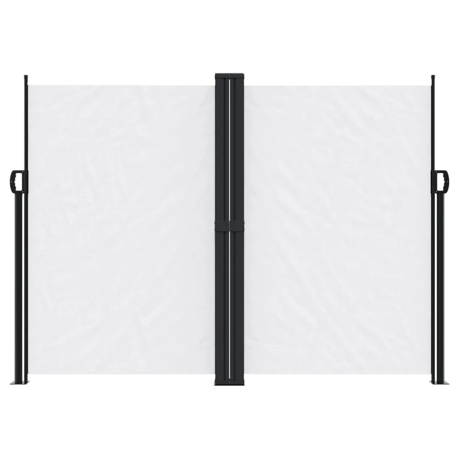 Auvent latéral rétractable blanc 180x1000 cm - 3