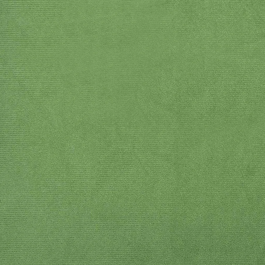 Chaise de relaxation avec tabouret Vert clair Velours - 10