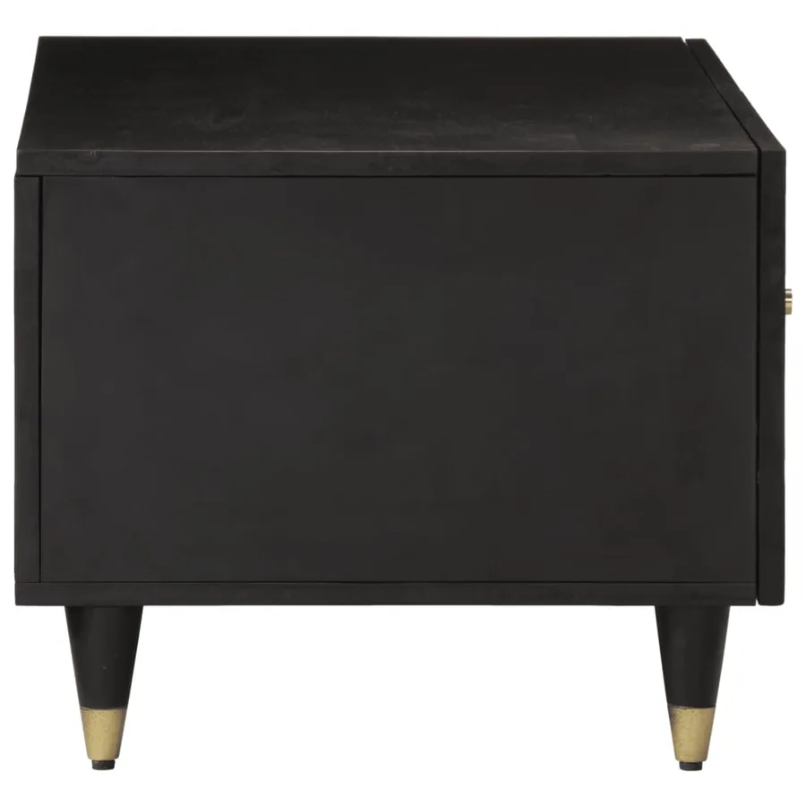 Table basse 80x50x40 cm bois de manguier massif - 4