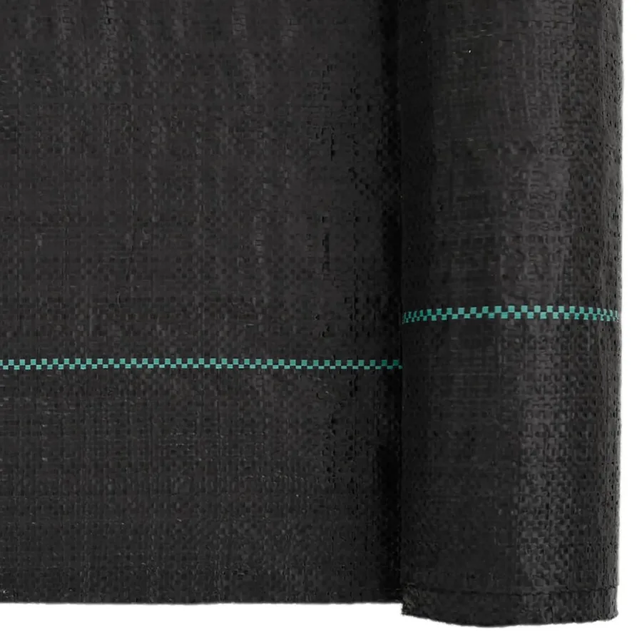 Membrane anti-mauvaises herbes noir 2x100 m PP - 6