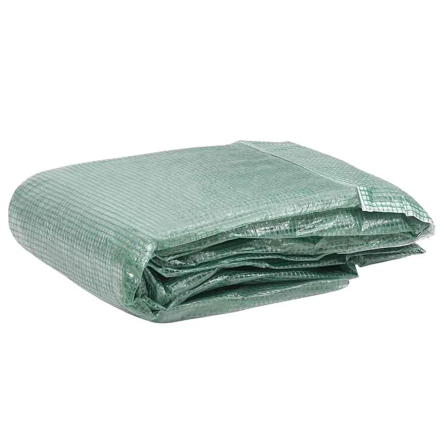 Couverture de remplacement de serre (18 m²) 300x600x200 cm Vert - 2
