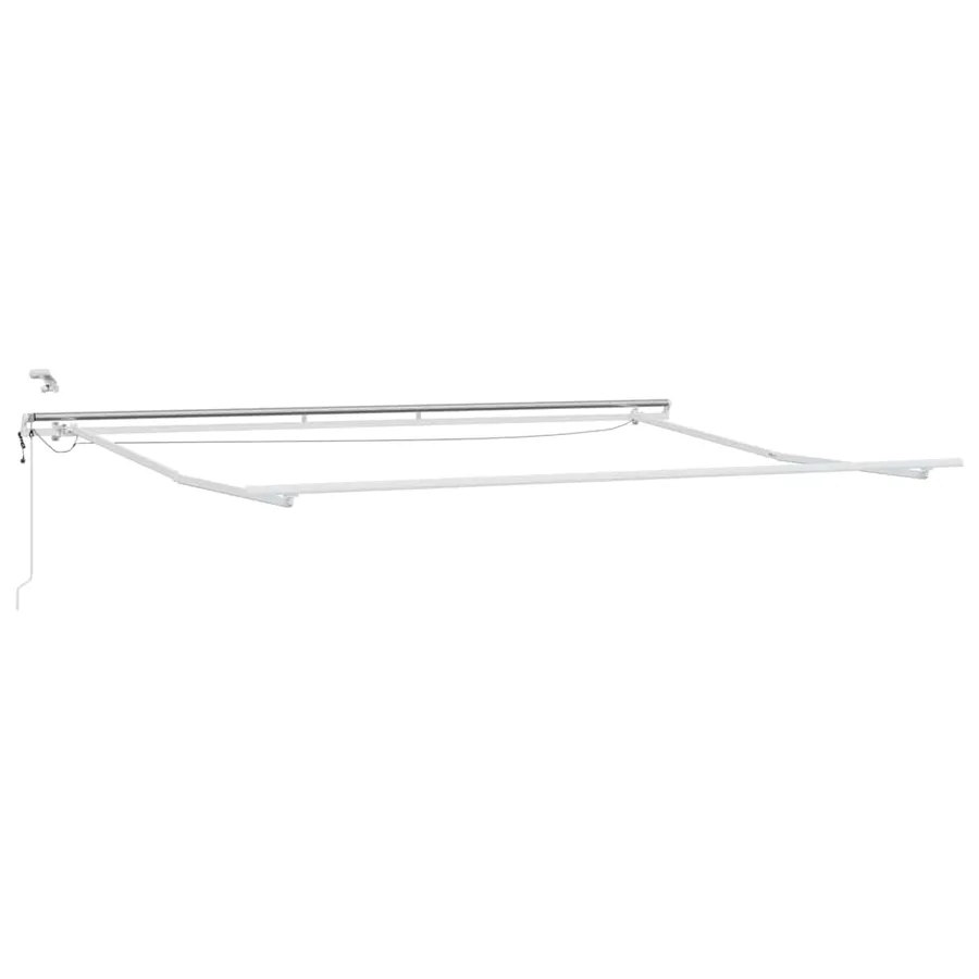 Auvent rétractable automatique avec LED bordeaux 400x300 cm - 9