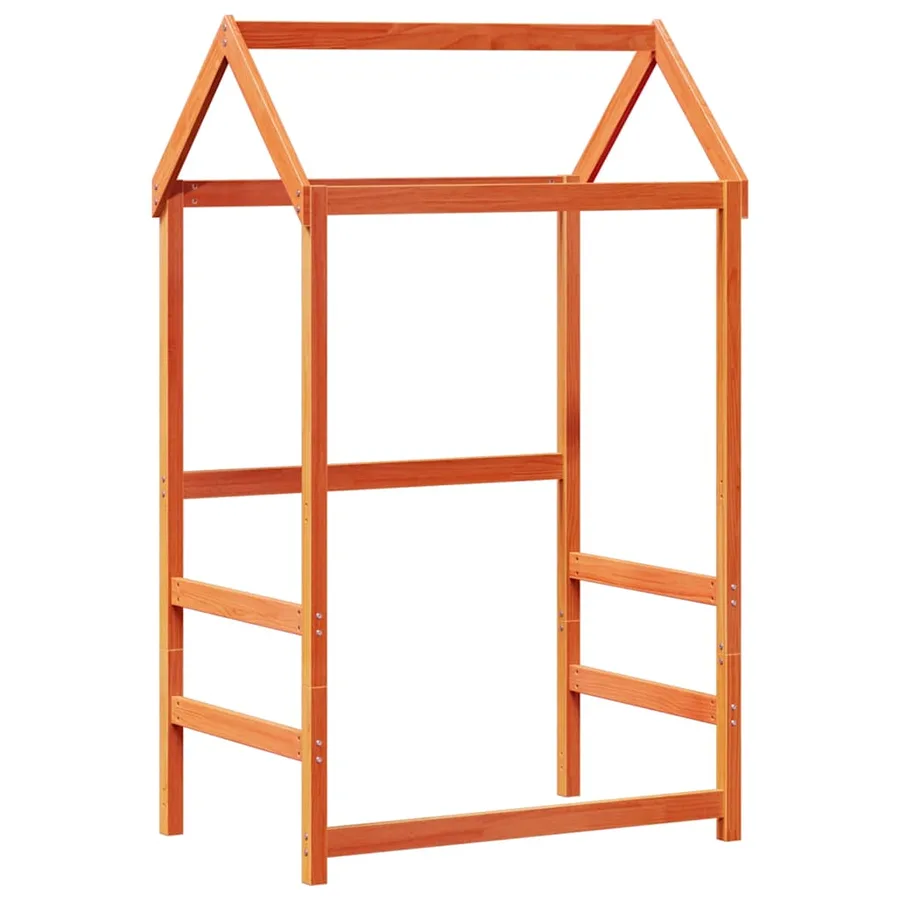 Toit de lit pour enfants 98x70x176,5 cm bois de pin massif - 2