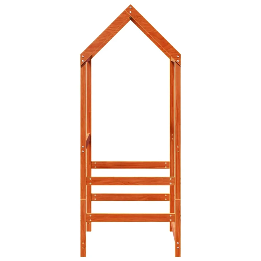 Toit de lit pour enfants 98x70x176,5 cm bois de pin massif - 5
