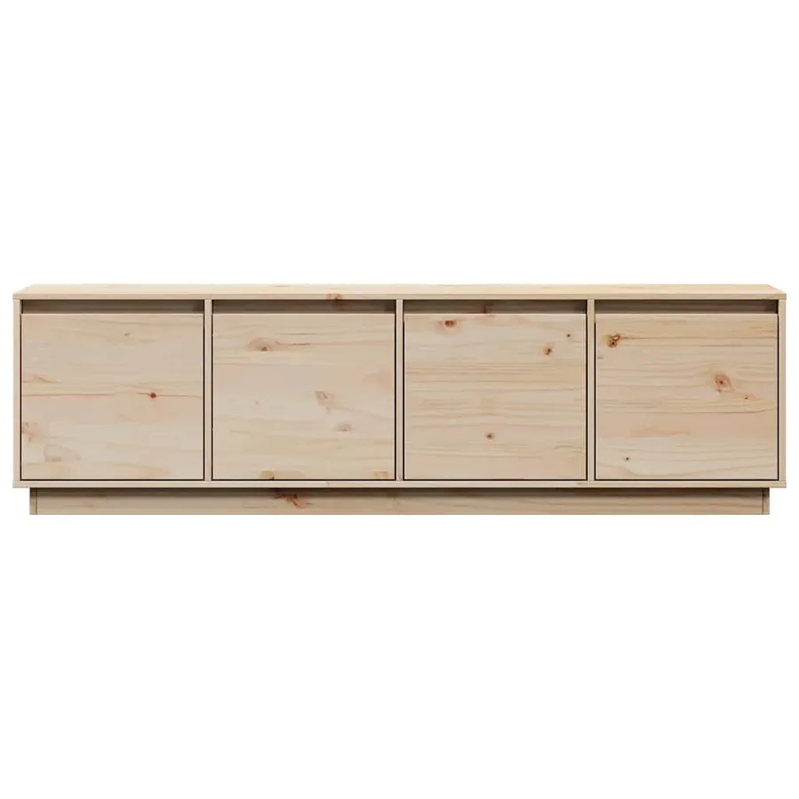 Meuble TV 156x37x45 cm Bois de pin massif - 4