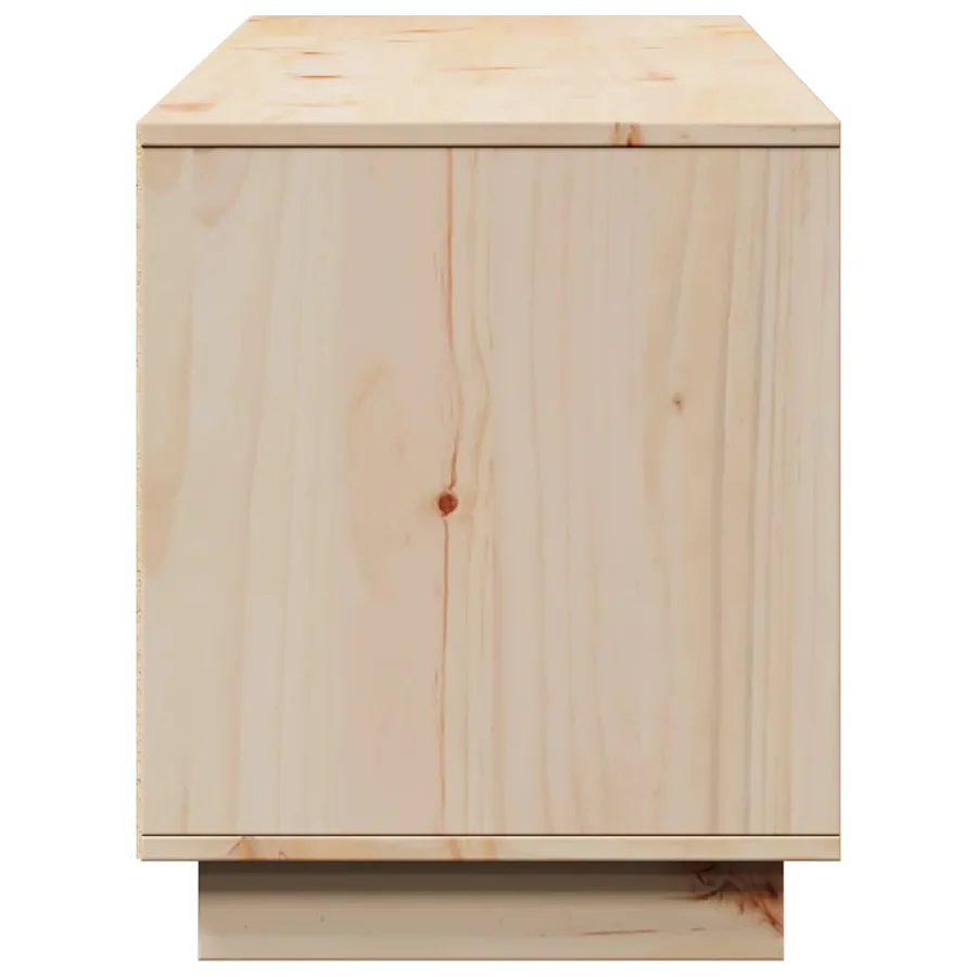 Meuble TV 156x37x45 cm Bois de pin massif - 6