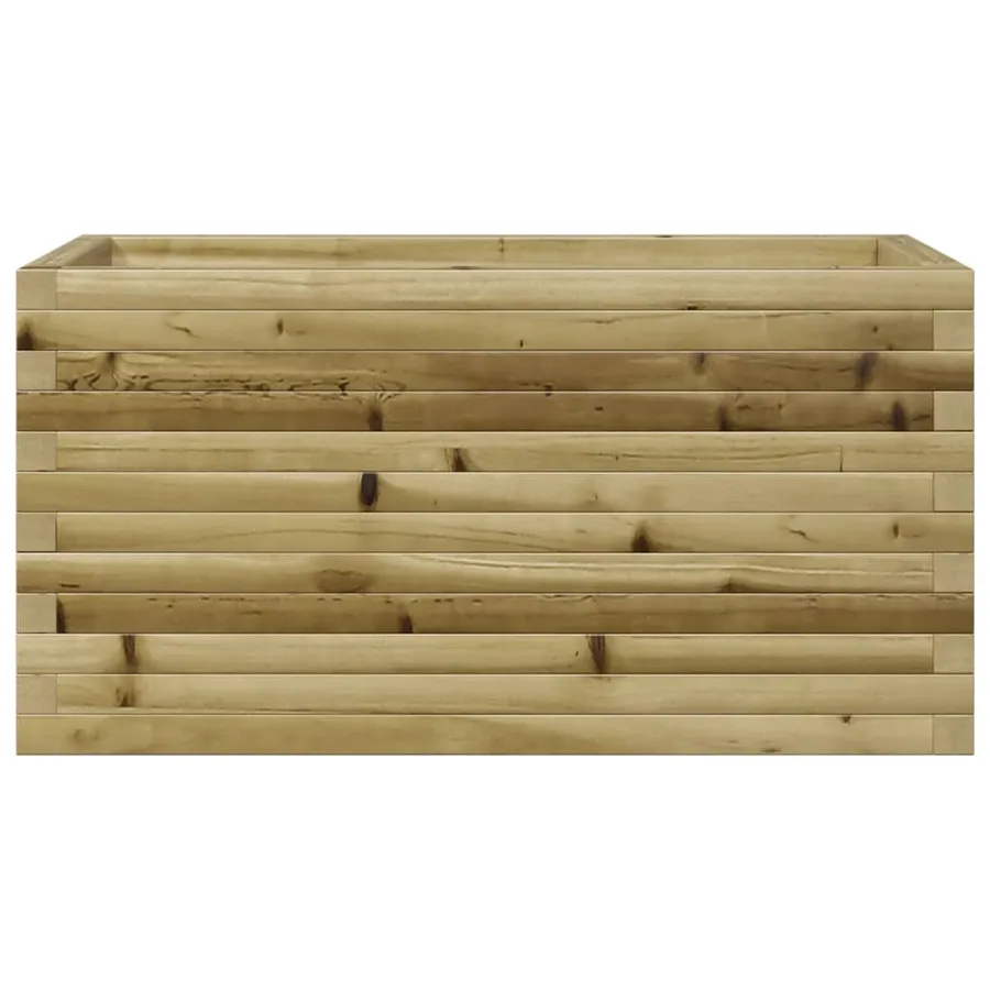 Jardinière 90x40x45,5 cm bois de pin imprégné - 5