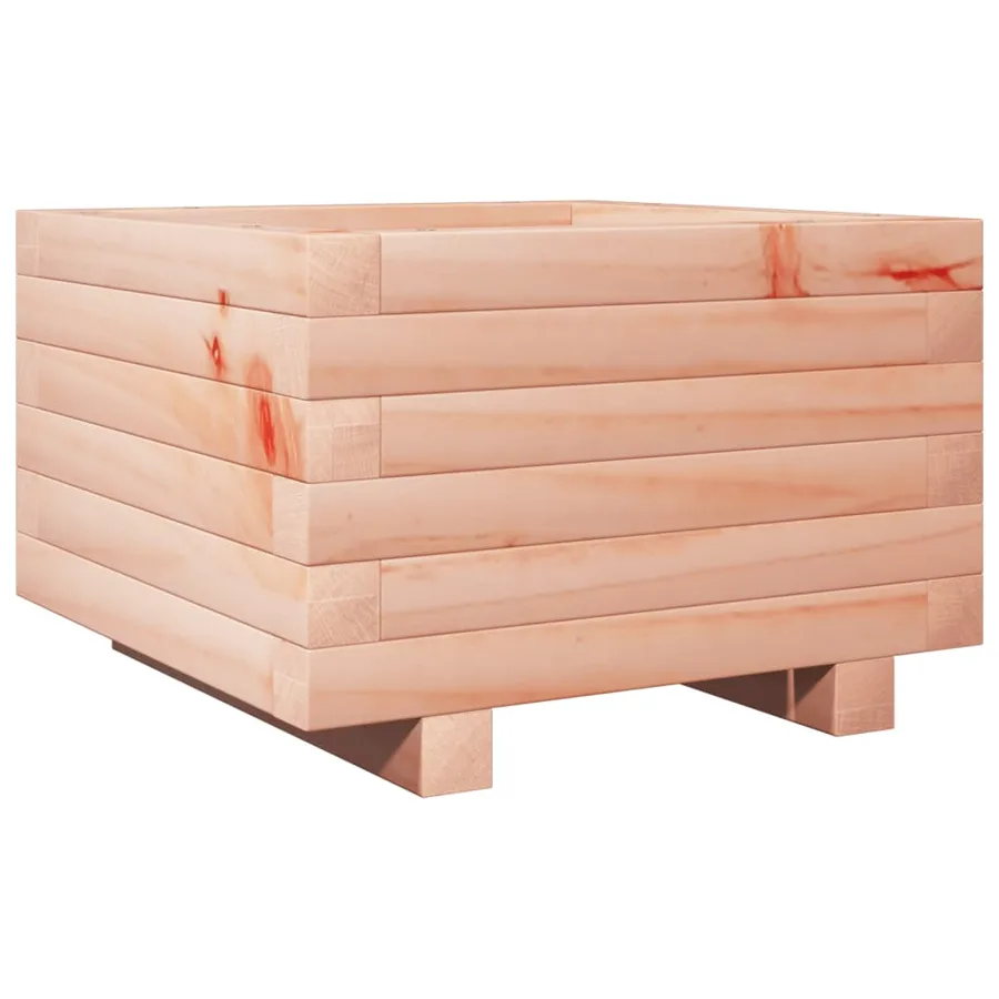 Jardinière 40x40x26,5 cm bois massif douglas - 2
