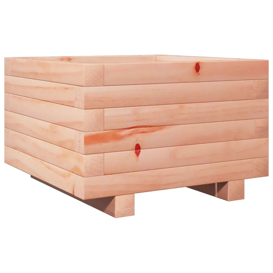 Jardinière 40x40x26,5 cm bois massif douglas - 7