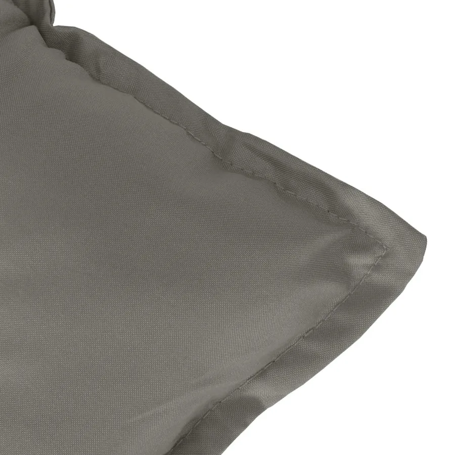 Coussins de chaise à dossier haut lot de 6 gris foncé mélangé - 9