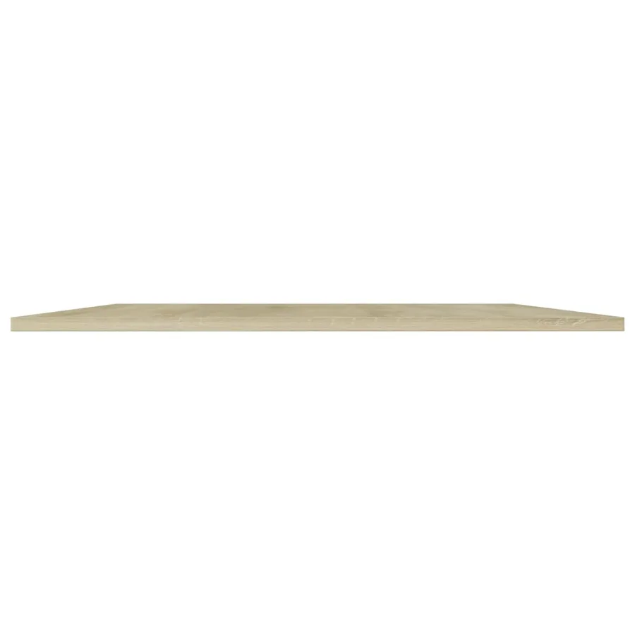 Panneaux bibliothèque 4 pcs Chêne sonoma 80x20x1,5 cm Aggloméré - 3
