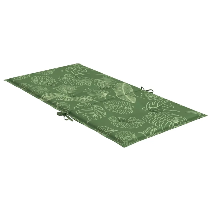Coussins de chaise à dossier bas lot de 2 modèle de feuille - 6