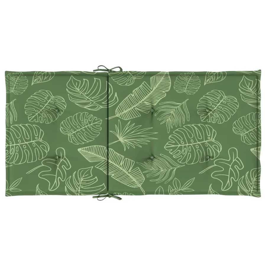 Coussins de chaise à dossier bas lot de 2 modèle de feuille - 7