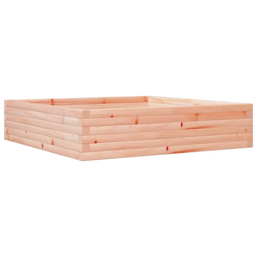 Jardinière 100x100x23 cm bois massif de douglas - 2
