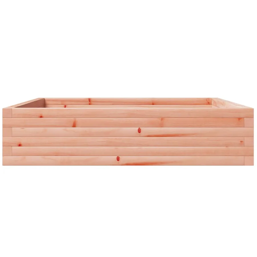 Jardinière 100x100x23 cm bois massif de douglas - 6