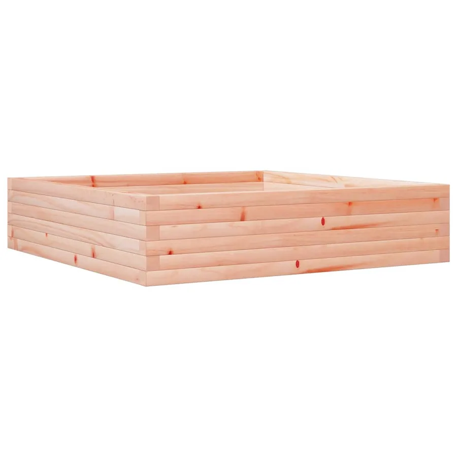Jardinière 100x100x23 cm bois massif de douglas - 7
