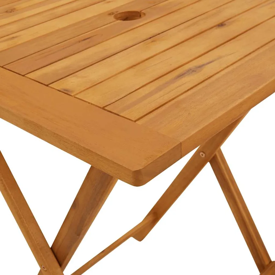 Ensemble de bistro 3 pcs anthracite tissu et bois massif - 11