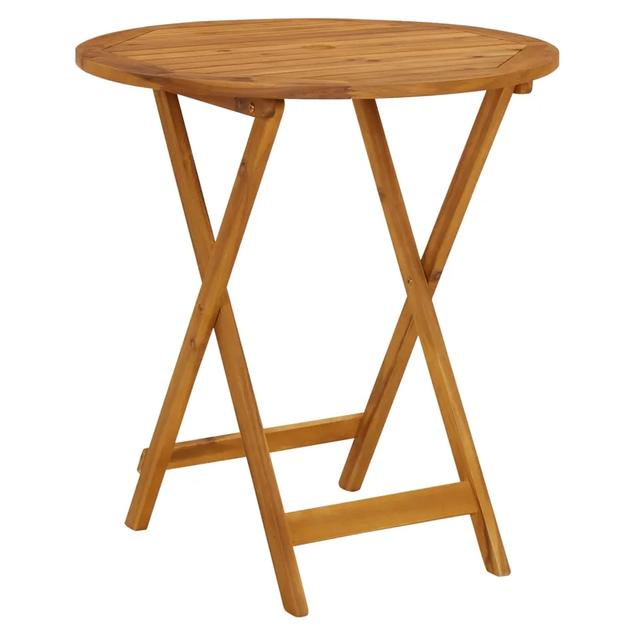 Ensemble de bistro 3 pcs gris polypropylène et bois massif - 3