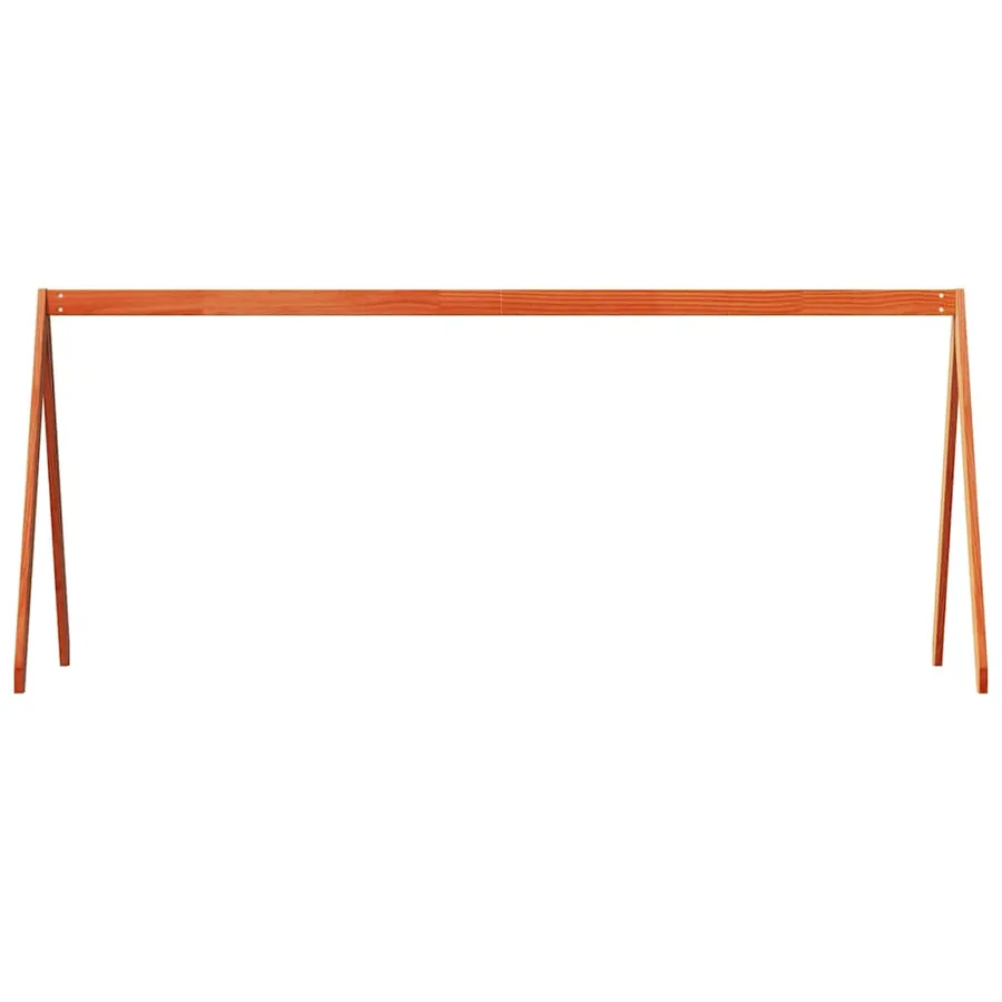 Toit de lit pour enfants 209x85,5x88 cm bois de pin massif - 4
