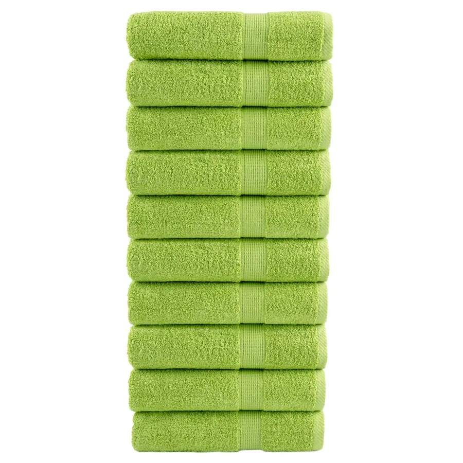 Essuie-mains de qualité supérieure SOLUND 10 pcs vert pomme