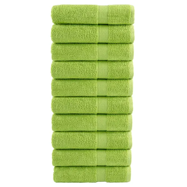 Essuie-mains de qualité supérieure SOLUND 10 pcs vert pomme