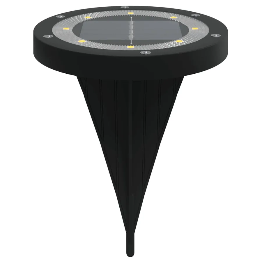 Lampes solaires de sol et piquets de sol extérieur 4 pcs - 4
