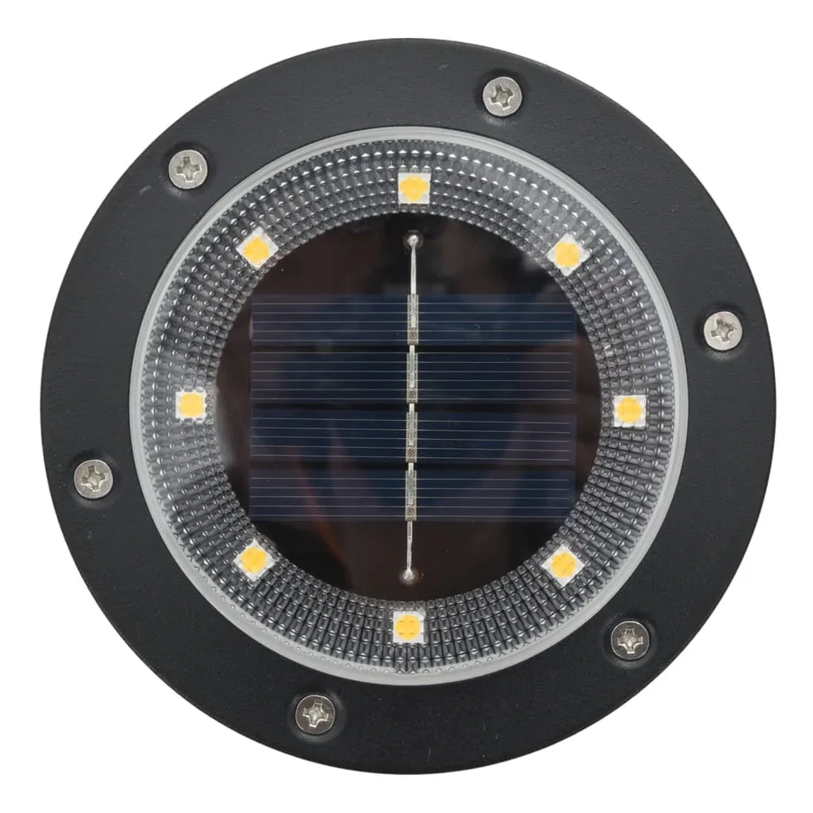 Lampes solaires de sol et piquets de sol extérieur 4 pcs - 5