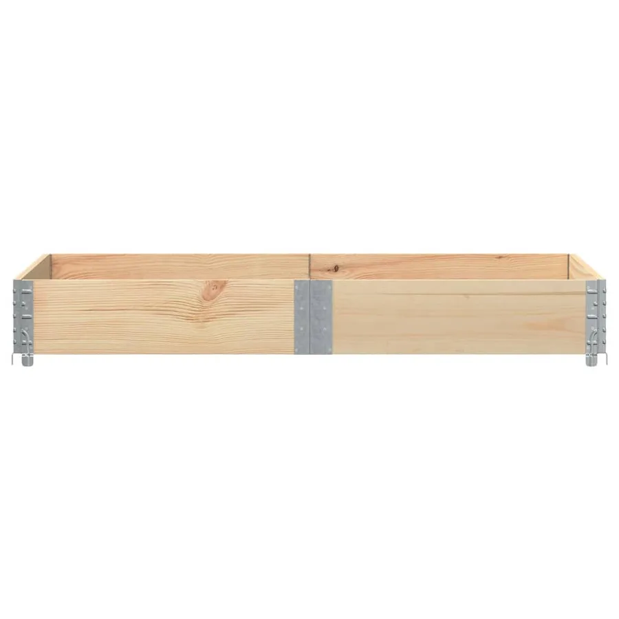 Jardinière 150x100 cm bois de pin massif - 3