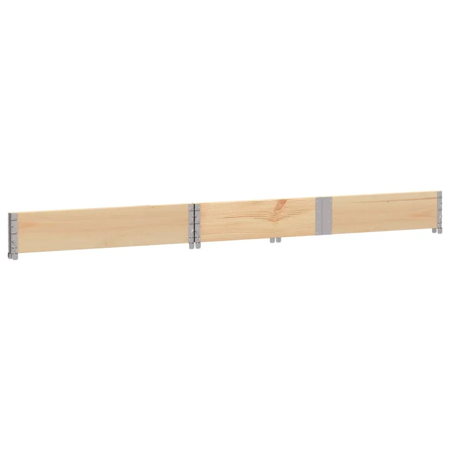 Jardinière 150x100 cm bois de pin massif - 4