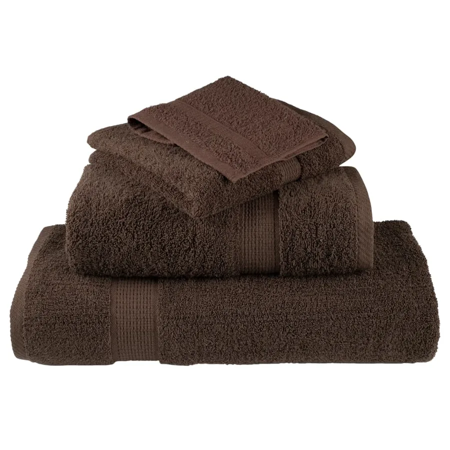 Serviettes de qualité supérieure SOLUND 10 pcs marron 600 g/m² - 4