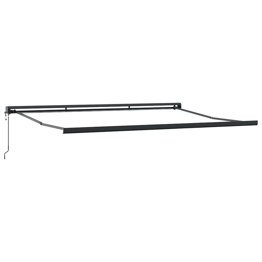Auvent rétractable automatique bordeaux 500x300 cm - 7
