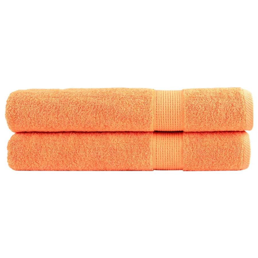 Serviettes de qualité supérieure SOLUND 2 pcs orange 600 g/m²