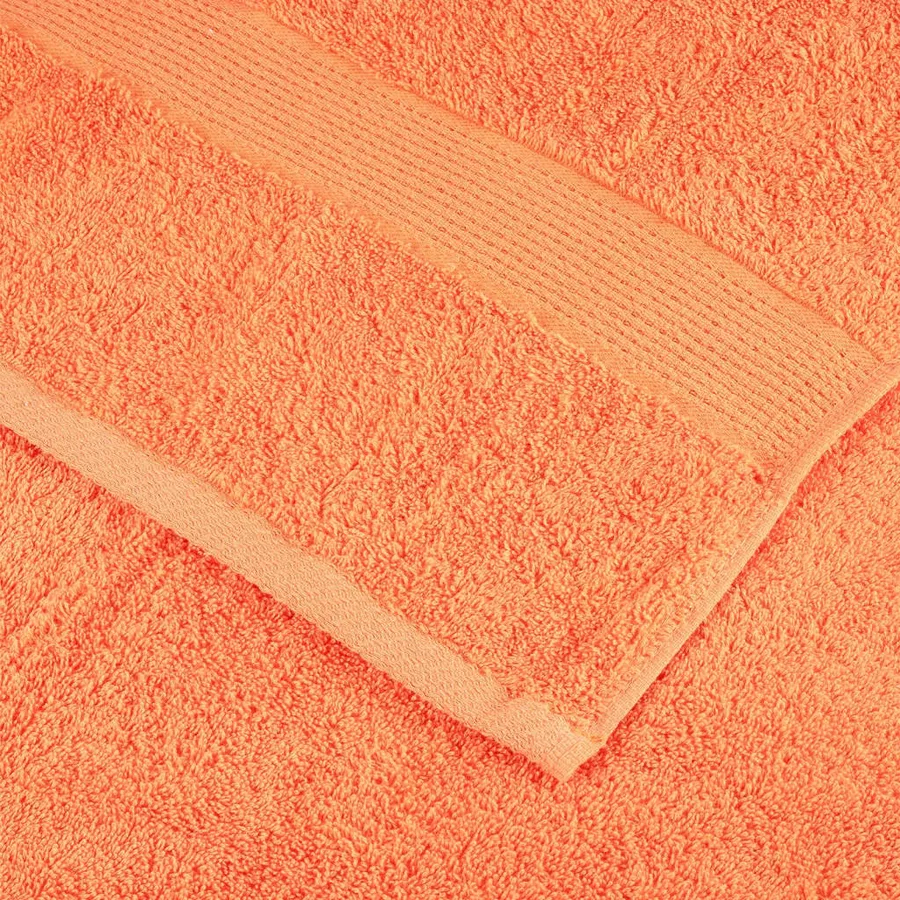 Serviettes de qualité supérieure SOLUND 2 pcs orange 600 g/m² - 6