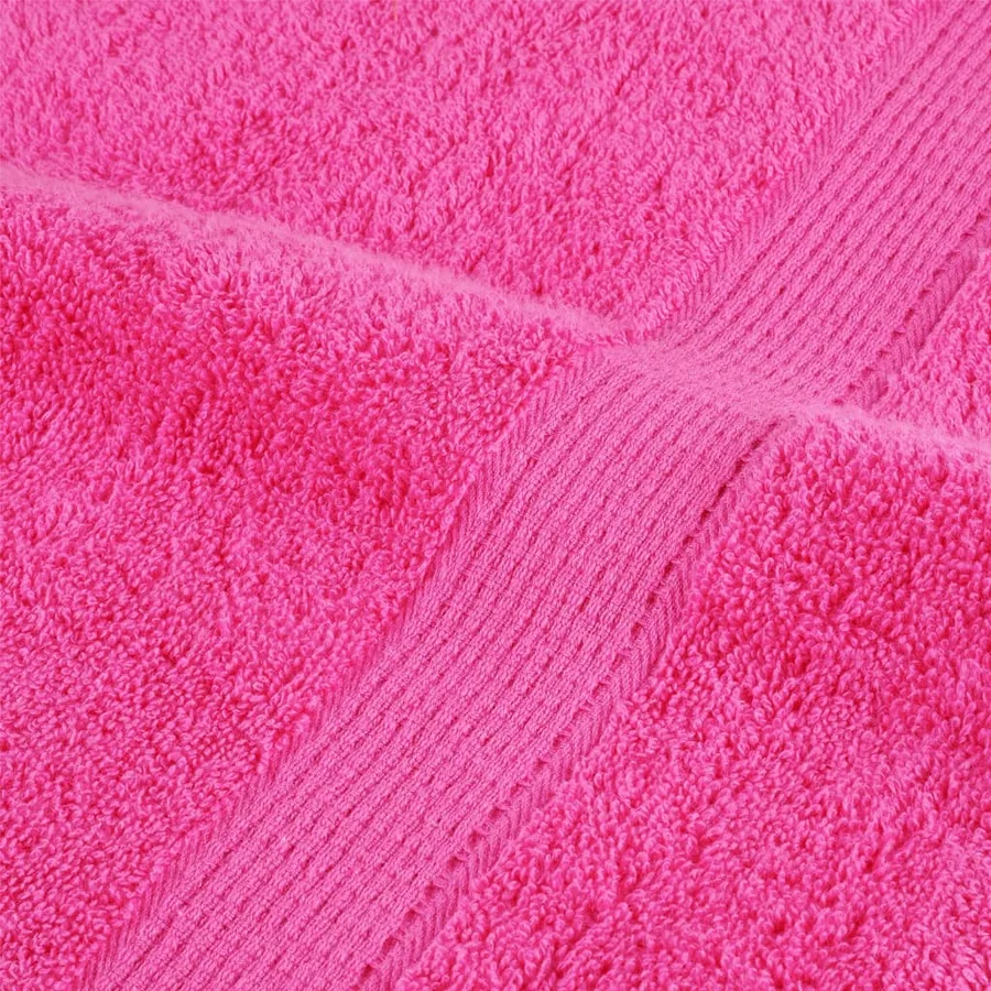 Serviettes de toilette Premium SOLUND 2 pièces Rose 30 x 30 cm 600 g/m² - 6