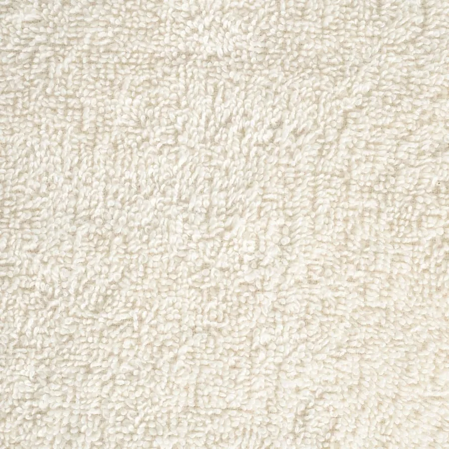 Serviettes de toilette premium SOLUND 2 pièces Crème 30 x 30 cm 600 g/m² - 5