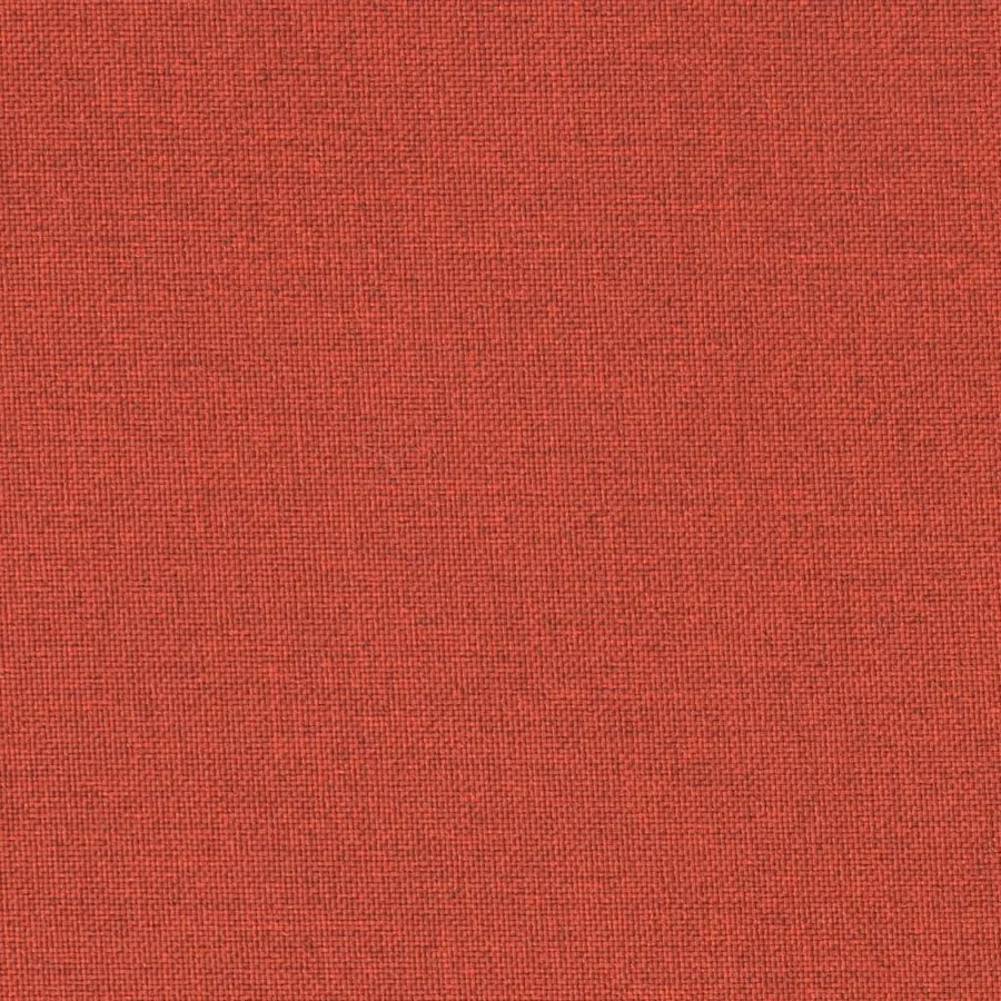 Coussins de chaise à dossier bas lot de 4 rouge mélangé tissu - 10
