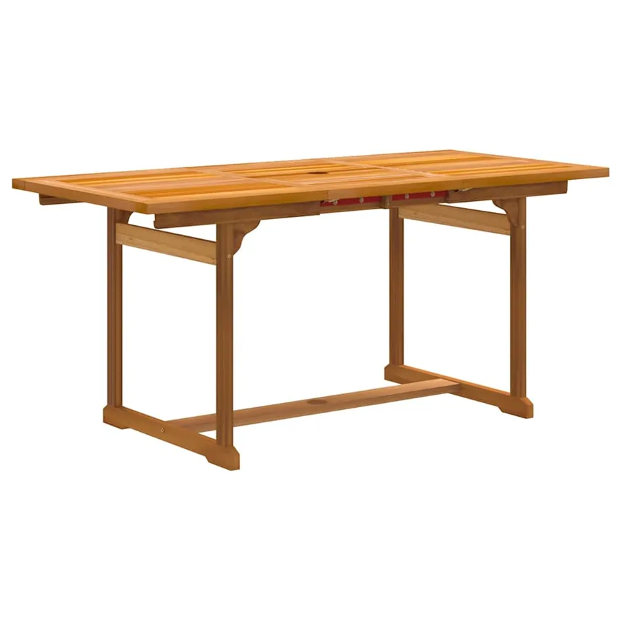 Ensemble à manger de jardin 5pcs bois d'acacia solide textilène - 4