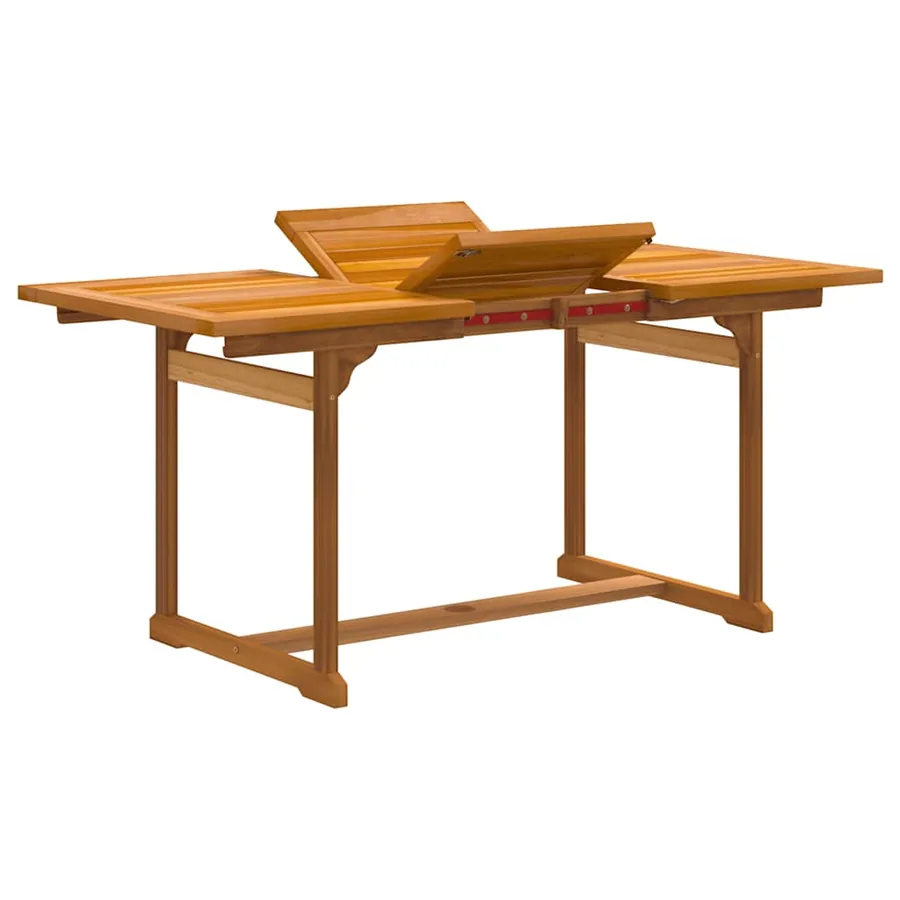Ensemble à manger de jardin 5pcs bois d'acacia solide textilène - 6