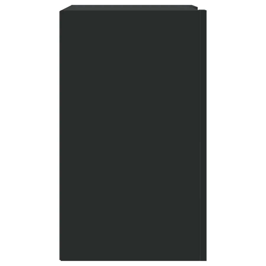 Armoire murale noir 75x35x60 cm bois d'ingénierie - 5