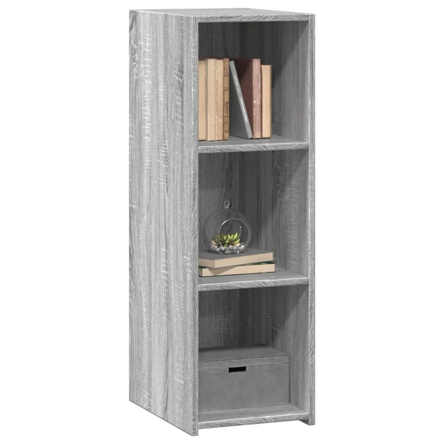 Buffet sonoma gris 30x41x93 cm bois d'ingénierie - 3