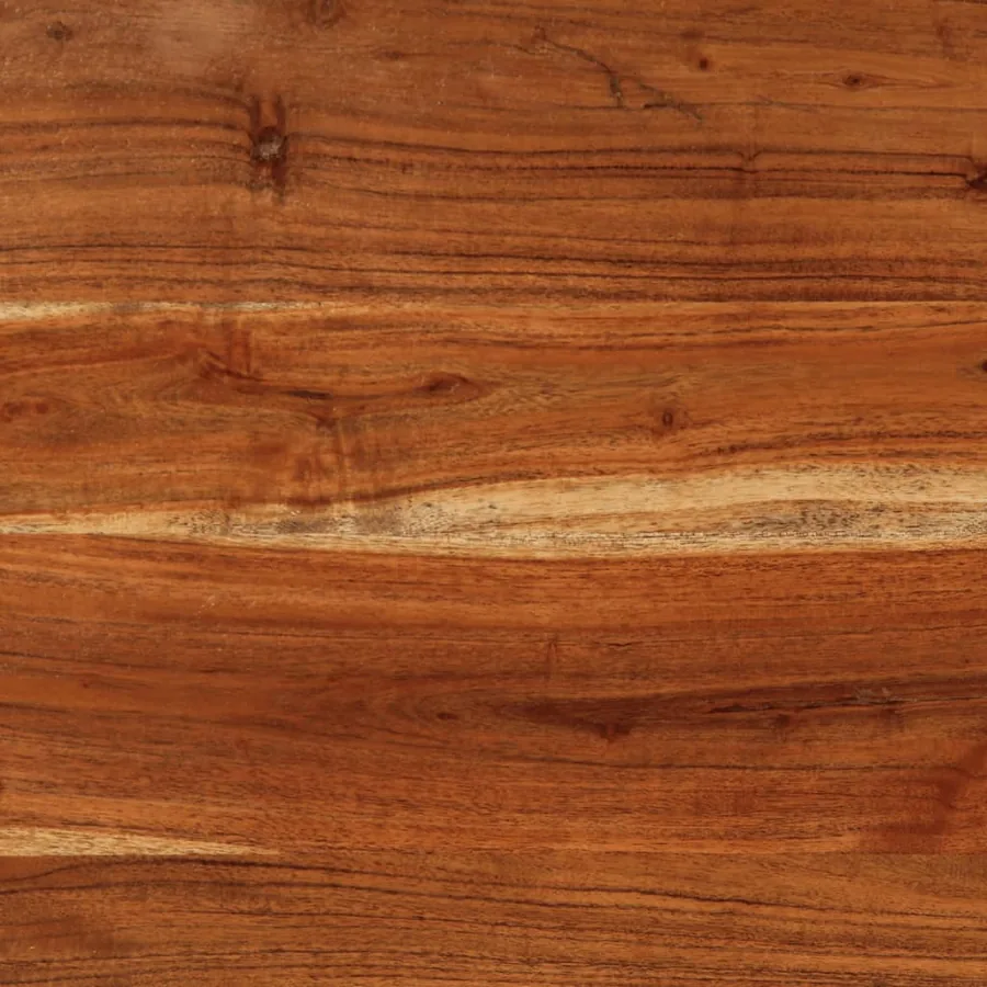 Table basse 90x55x40 cm bois massif d'acacia - 12